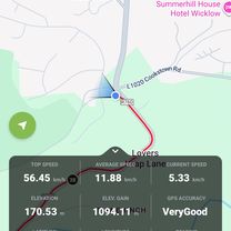 Photo 7 de l’itinéraire Bikemap « Route to Powerscourt Estate »