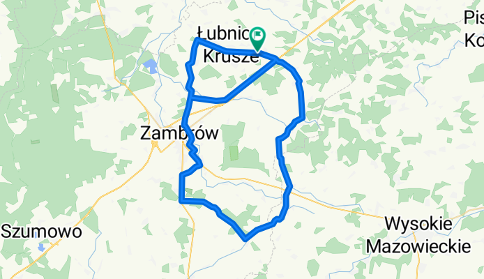 Zanie-Leśnica, Kołaki Kościelne do Zanie-Leśnica, Kołaki Kościelne