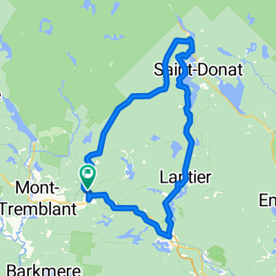 Ali's Route-Tremblant