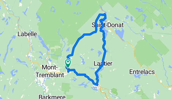 Ali's Route-Tremblant
