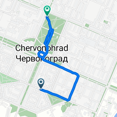 Грушевського вулиця, Червоноград до Шевченка вулиця, Червоноград