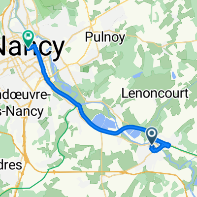 D 401, Saint-Nicolas-de-Port à Rue Hère, Nancy