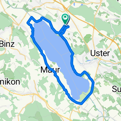 Spitzengeerstrasse, Nänikon nach Spitzengeerstrasse, Nänikon