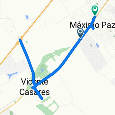 Ruta Provincial 205, Cañuelas a Combate de los Pozos, Cañuelas