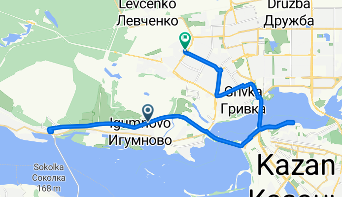 От Казань до Бакалейная улица