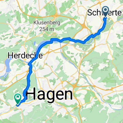 Kölner Straße, Hagen nach Kampstraße, Schwerte