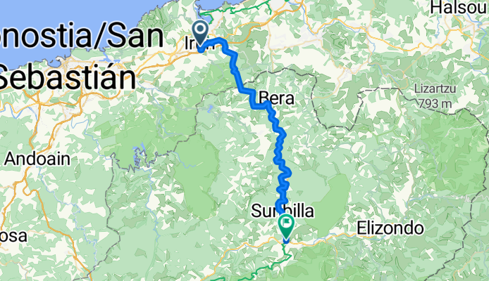 Hendaye - Doneztebe-Santesteban