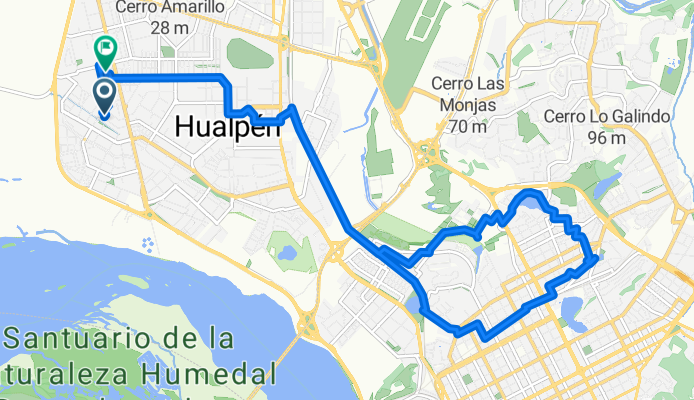 ruta lagunas