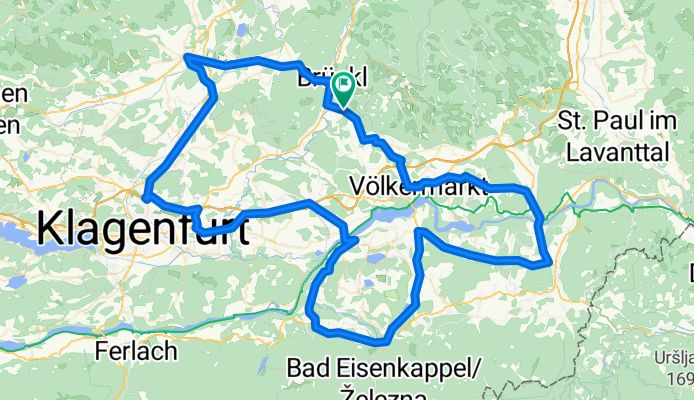 130km Trainingsrunde flach