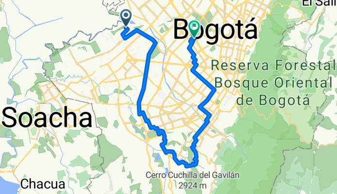 De Calle a Avenida Calle 24-47