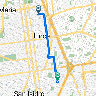 Jirón Enrique Barrón, Lima to Lima
