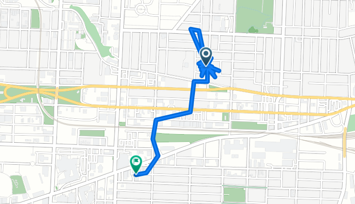 Moderate route