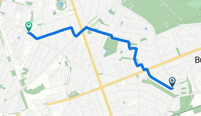 Drusenheimer Weg, Berlin nach Daimlerstraße, Berlin