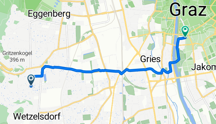 Josef-Posch-Straße, Graz nach Keesgasse, Graz
