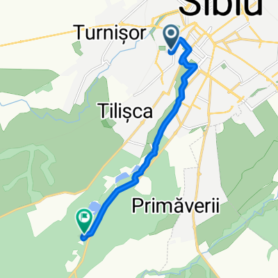 Strada Ștrandului, Sibiu to Sibiu
