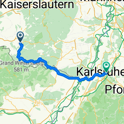 Von Pirmasens bis Karlsruhe