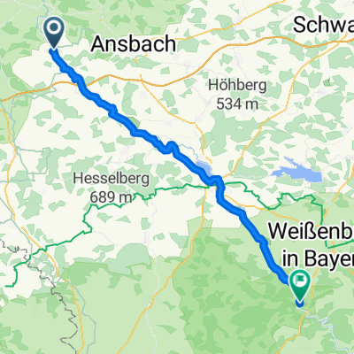 Von Leutershausen bis Treuchtlingen