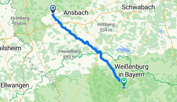 Von Leutershausen bis Treuchtlingen