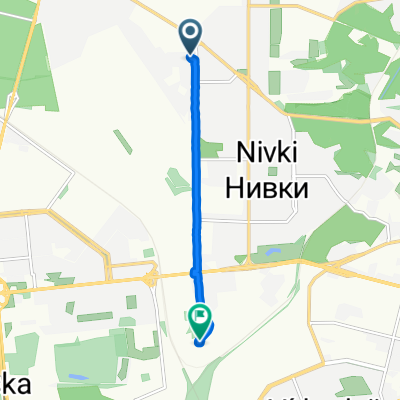 От вулиця Мрії 17А, Київ до Чистяківський провулок 7/33, Київ