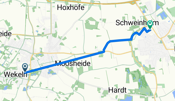 Bonnenring nach Rudolf-Diesel-Straße