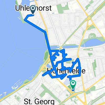 Heinrich-Hertz-Straße, Hamburg nach Lübecker Straße, Hamburg