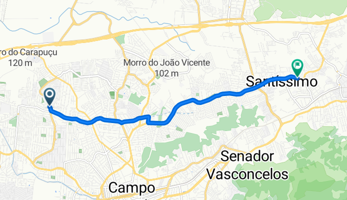 De Travessa Paulo a Rua Domo de Florença