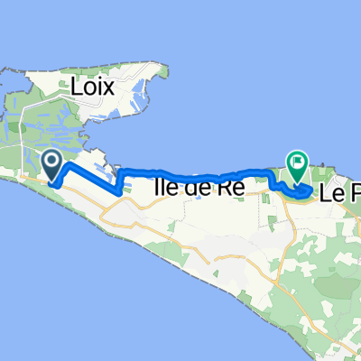 Route d'Ars nach Place Eudes d'Aquitaine