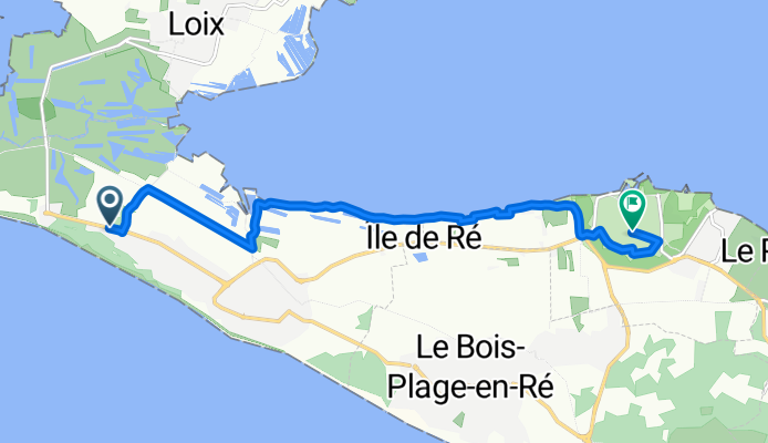 Route d'Ars nach Place Eudes d'Aquitaine