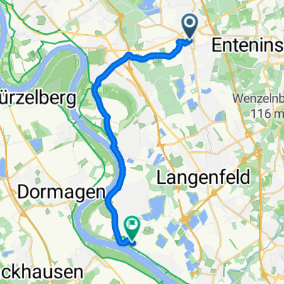 Heiligenstraße, Hilden to Rolf-Schwarz-Schütte-Platz, Monheim am Rhein