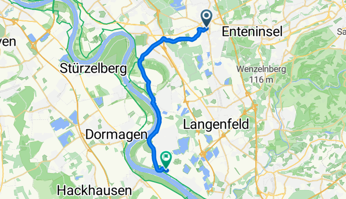 Heiligenstraße, Hilden to Rolf-Schwarz-Schütte-Platz, Monheim am Rhein