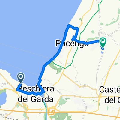 Peschiera del Garda nach Casa Erminia, Lazise