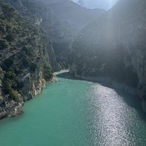 Route de Riez, Moustiers-Sainte-Marie to Route des Salles-Aups, Moustiers-Sainte-Marie