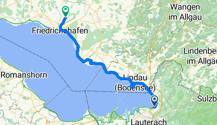Bregenz - Friedrichshafen
