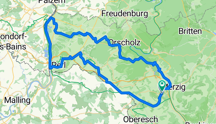 Route in Merzig