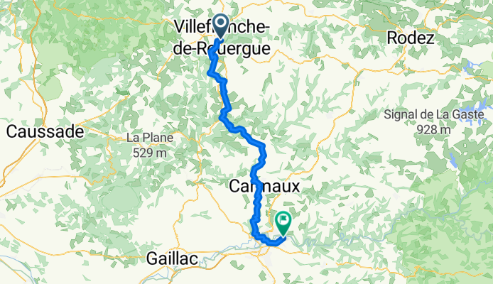 Villefranche-de-Rouergue - Saint-Juéry