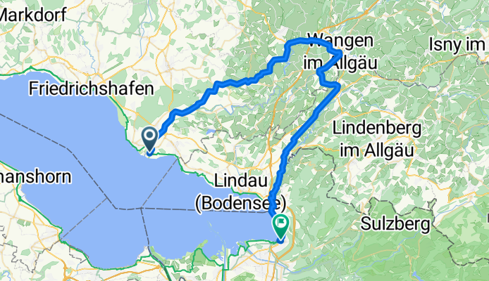 Im Wassersportzentrum, Kressbronn am Bodensee nach Belruptstraße, Bregenz