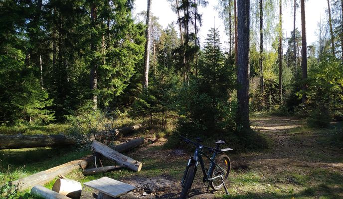 Photo 1 of the Bikemap route "От Истомкинский 1-й проезд до Истомкинский 1-й проезд"