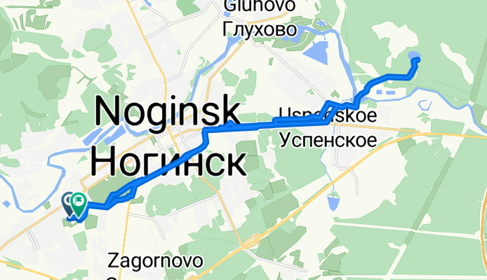 От Истомкинский 1-й проезд до Истомкинский 1-й проезд