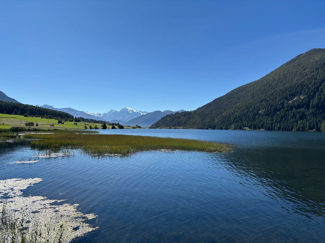 Umrundung Reschensee und Heidersee