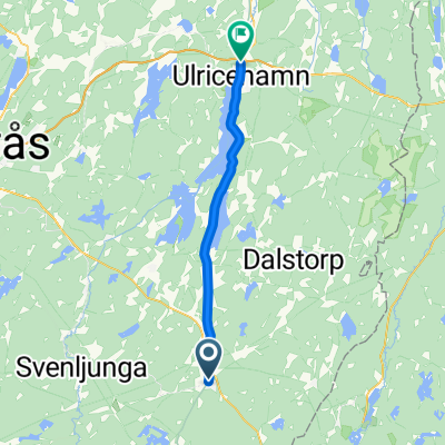 Willéns väg, Tranemo to Karlsnäsvägen, Ulricehamn