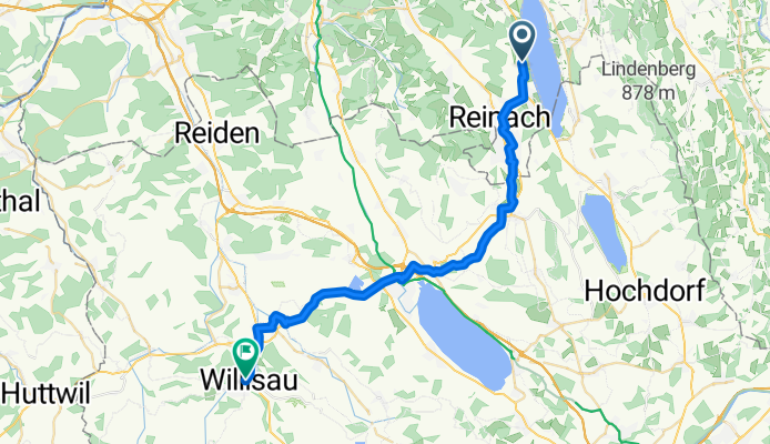 Zelgli, Birrwil nach Bahnhofstrasse, Willisau