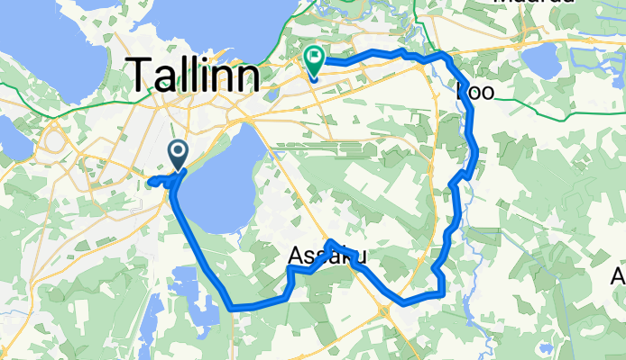 Route in Tallinn