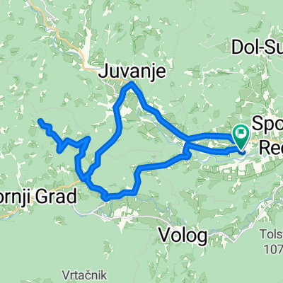 Varpolje, Rečica ob Savinji to Varpolje, Rečica ob Savinji