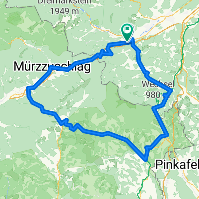 Okolo Wechsel a cez Murzzug a Semmering späť.
