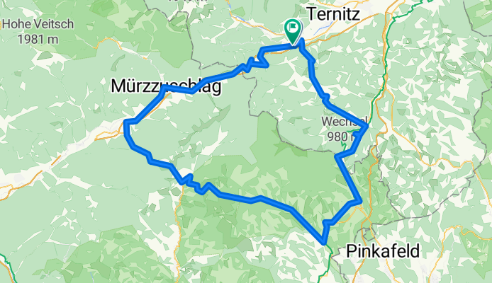Okolo Wechsel a cez Murzzug a Semmering späť.