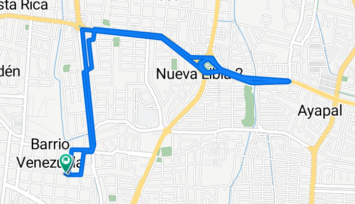 Ruta deportiva en la virgen