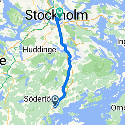 Gryts trafikplats to Stadsgårdsleden