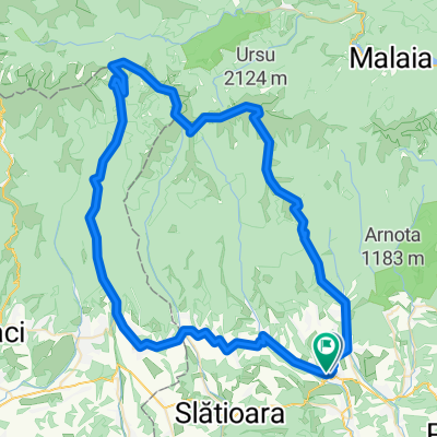 _Horezu-Vf. lui Roman-Vf. Ursu - Nedei --Polovragi-Horezu