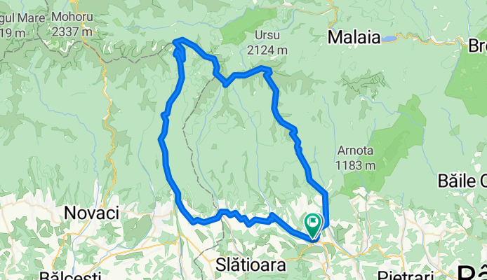 _Horezu-Vf. lui Roman-Vf. Ursu - Nedei --Polovragi-Horezu