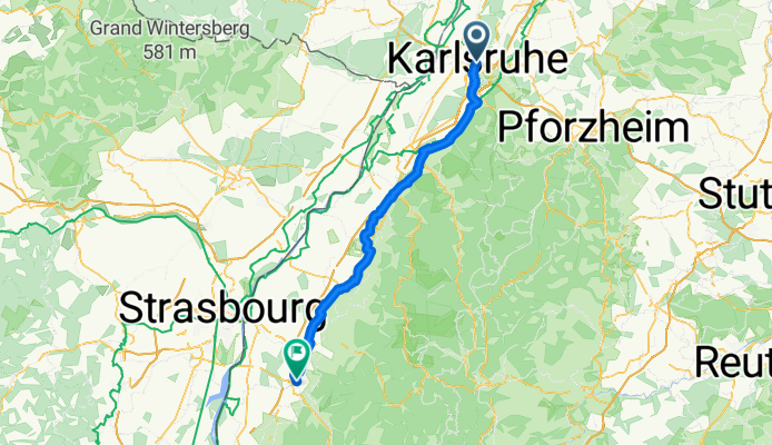 Von Karlsruhe bis Offenburg